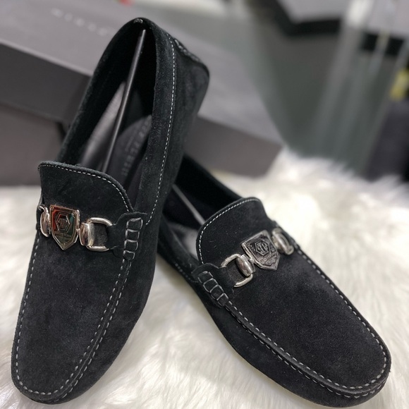 Philipp Plein men’s suede moccasin shoes - Picture 2 of 5